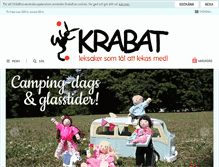 Tablet Screenshot of krabat.se
